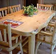 Cedar dining room sets - image