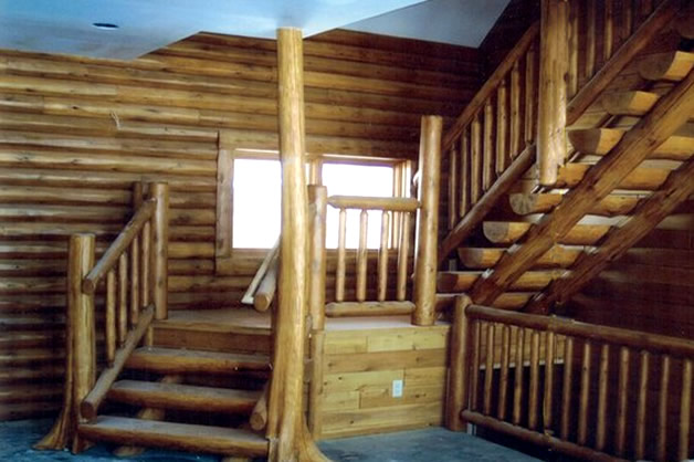 Log Stairway - image